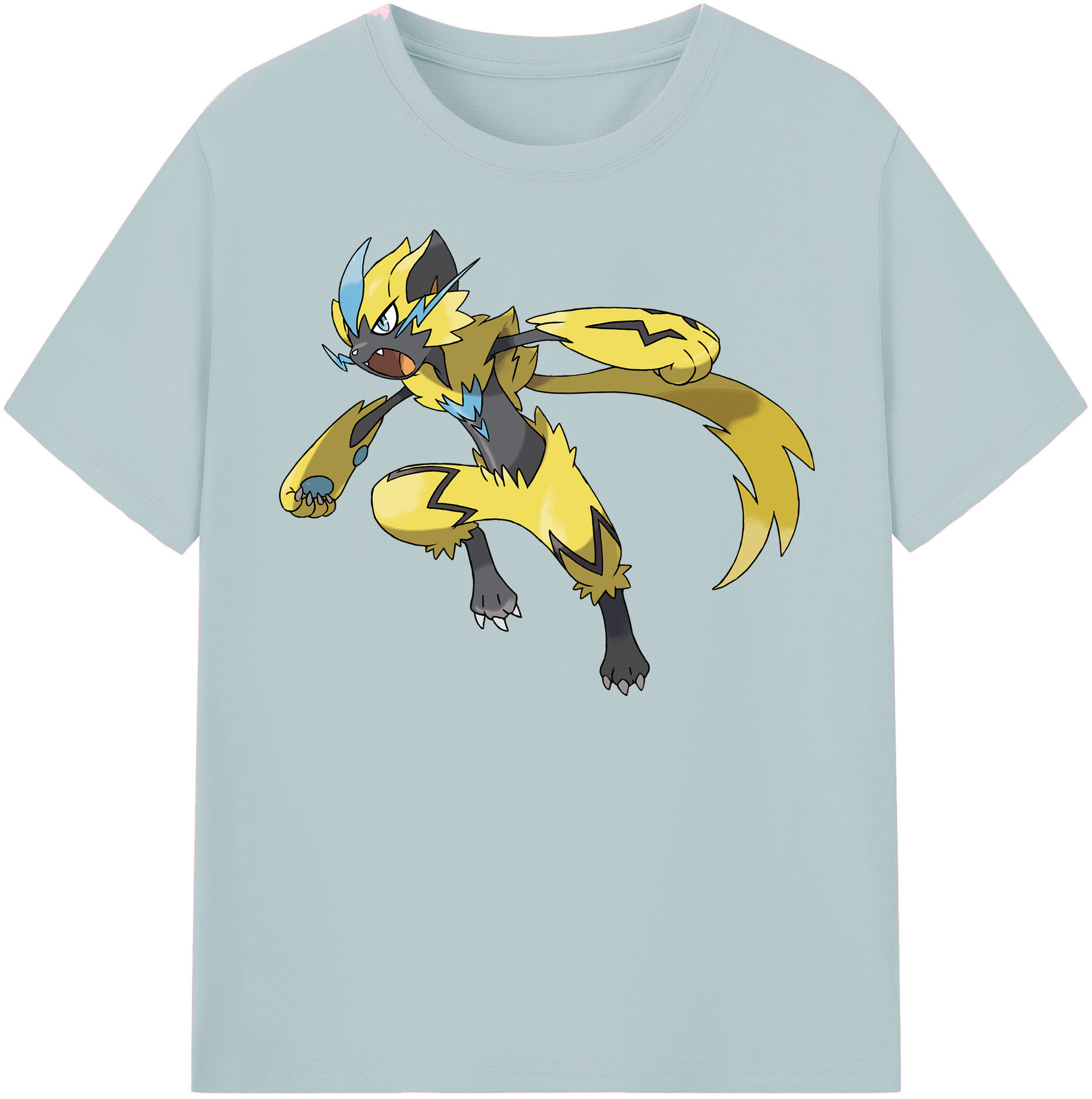 （画像用） ポケットモンスター Pokémon 綿100％半袖Tシャツ（フロントプリント）